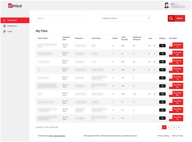 10FOLD — project screenshot